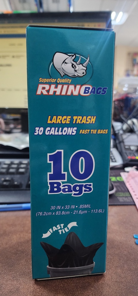 RHINO BAGS 30GALLONS          