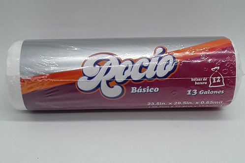 ROCIO BOLSAS BASURA 13g pq12  