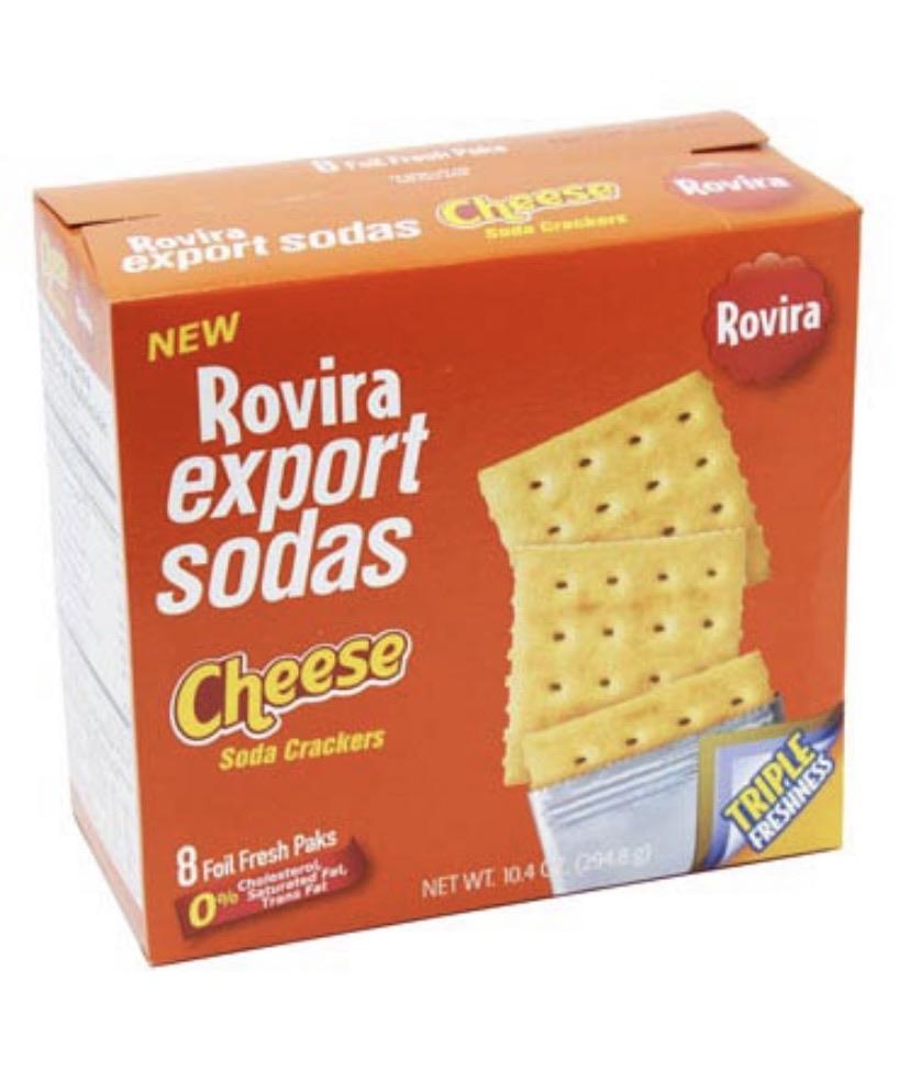 ROVIRA EXPORT SODAS CHEESE    