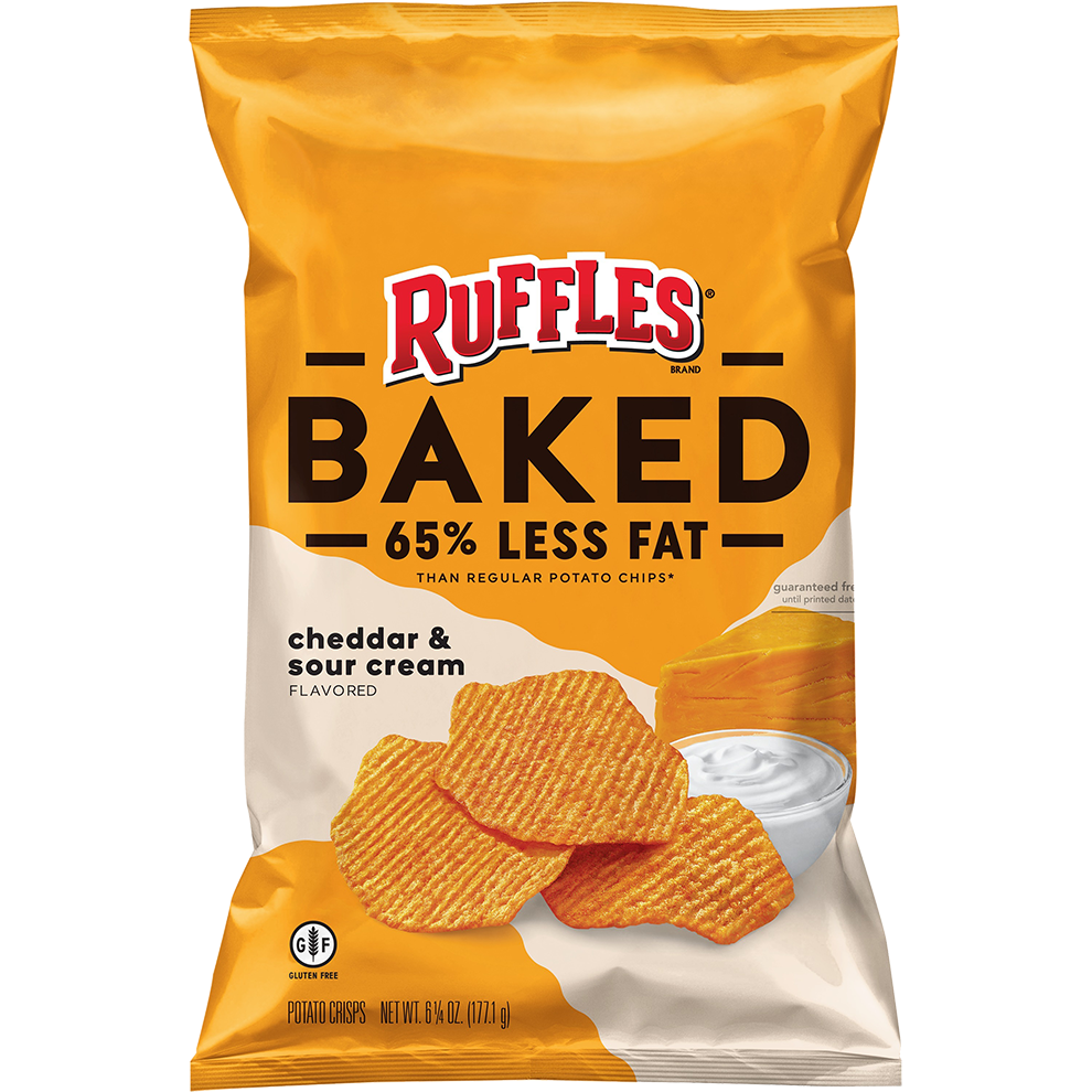 RUFFLE BAKE CHEDDAR&SOUR      