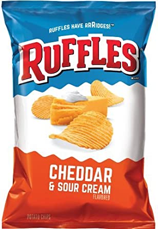RUFFLES CHEDDAR & SOUR CREAM 9