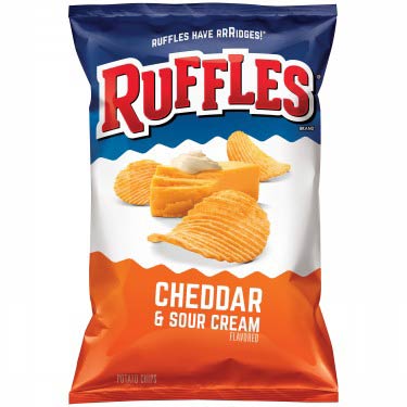RUFFLES CHEDDAR 7.75oz        