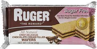 RUGER WAFERS CHOC SUGAR FREE  