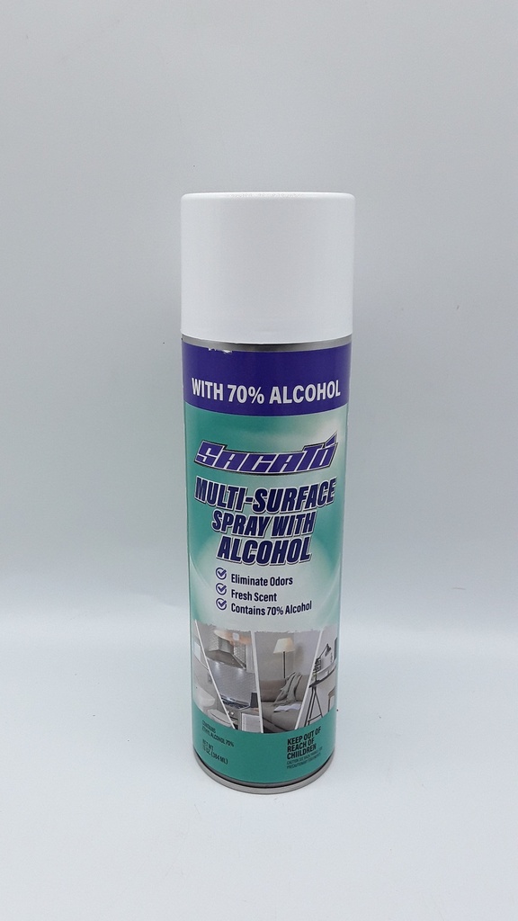SACATO SPRAY WITH ALCOHOL 13oz