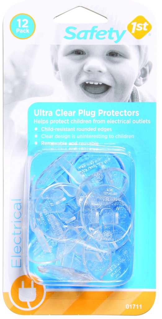 SAFETY CLEAR PLUG PROTECTOR   