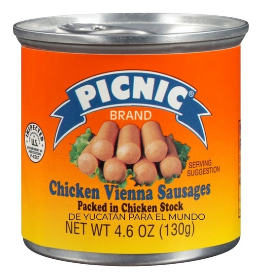 SALCHICHAS PICNIC 4.75oz      