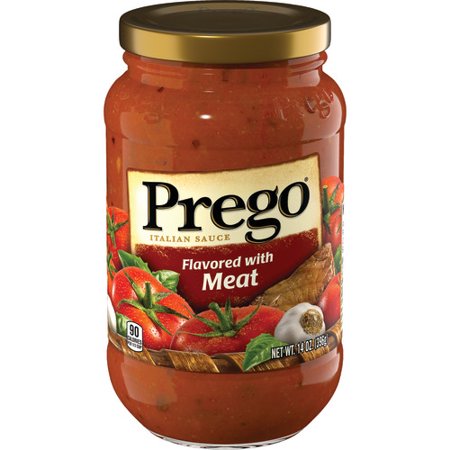 SALSA PREGO MEAT 14oz         