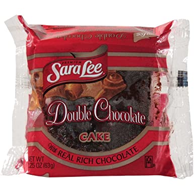 SARA LEE DOUBLE CHOCOLATE CAKE