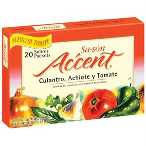 SAZON ACCENT 3.52oz PAQ 20    