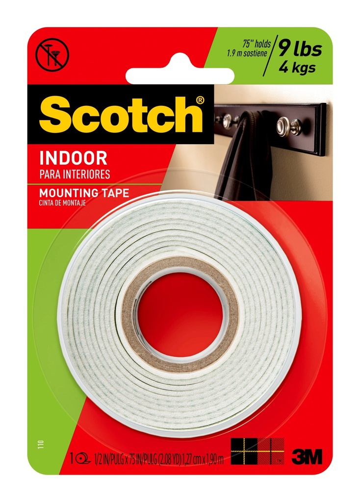 SCOTCH MOUNTING TAPE 9 lb     