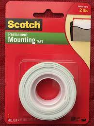 SCOTCH PERMANENT MOUNTING TAPE