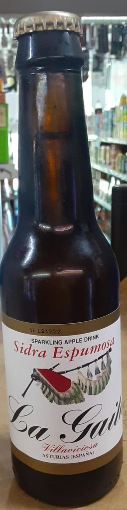 SIDRA ESPUMOSA LA GAITA 8oz   