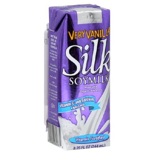 SILK SOYMILK VANILLA 8.25oz   
