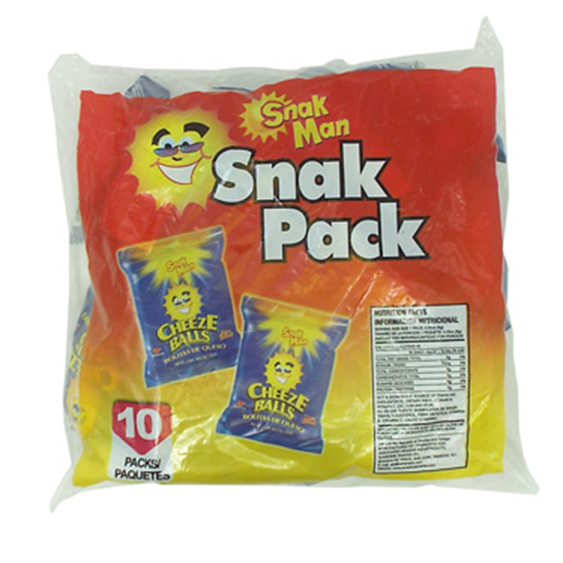 SNAK PACK CHEEZE BALL BLUE PQT/10  
