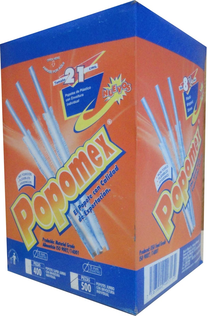 SORBETOS POPOMEX PQT/500      