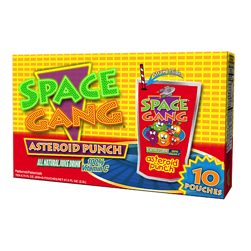 SPACE GANG FRUIT PUNCH CAJA   