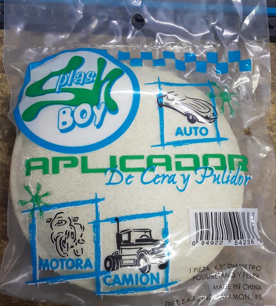 SPLASH BOY APLICADOR DE CERA  