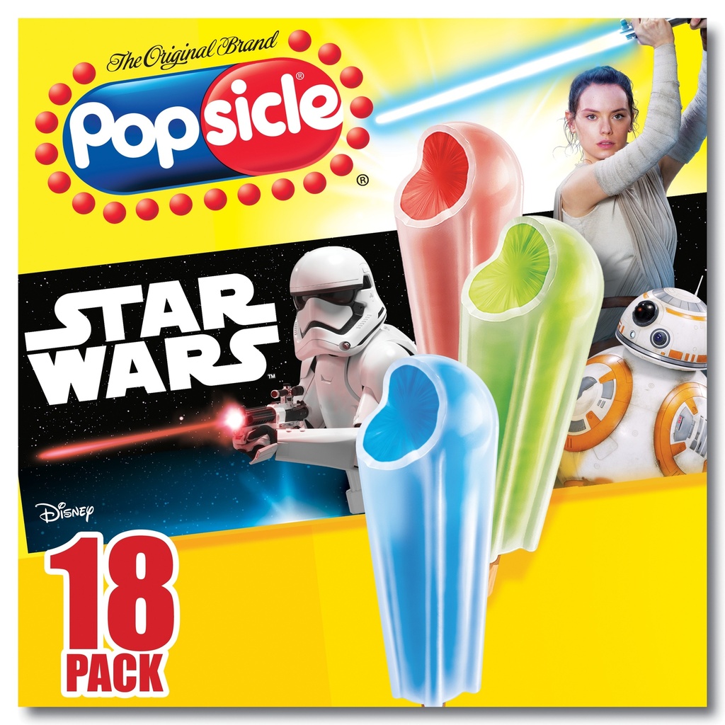 STAR WRAS ICE POPS 12oz       