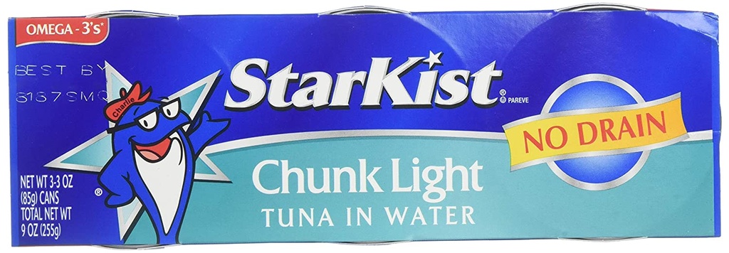 STARKIST TUNA IN WATER 3.0 OZ 