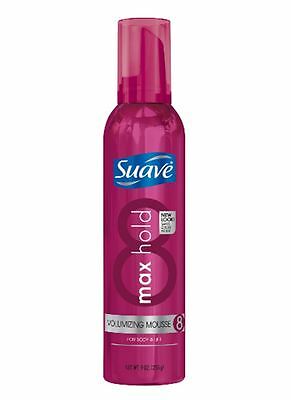 SUAVE MAX HOLD MOUSSE 9oz     