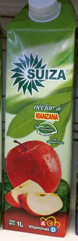 SUIZA NECTAR MANZANA 1L       