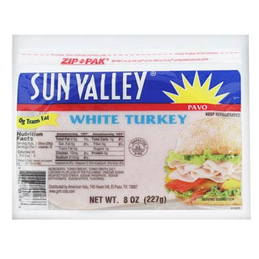 SUN VALLEY TURKEY 8oz         