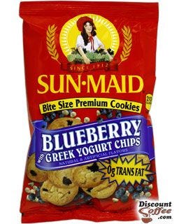 SUN-MAID BLUEBERRY YOGURT CHIP