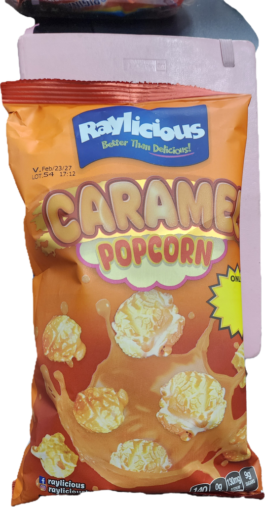 POPCORN RAYLICIOUS CARAMEL 2oz   