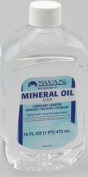 SWAN MINERAL OIL 16oz         