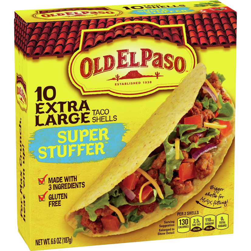TACOS OLD DEL PASO XL 6.6oz   