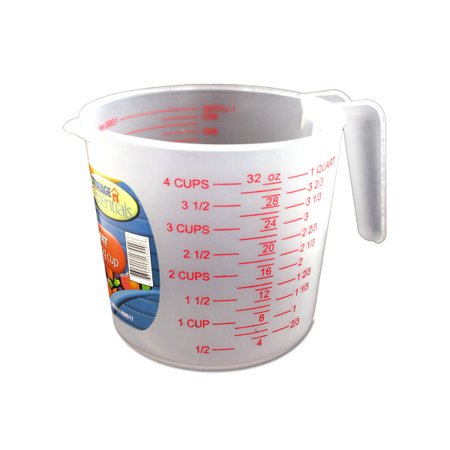 TAZA PLASTICA DE MEDIR 32oz   