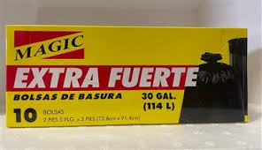 BOLSAS EXTRA STRENGTH MAGIC 30gal          