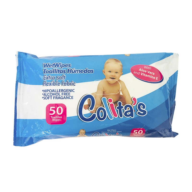 TOALLITAS COLITA'S PQT/50     