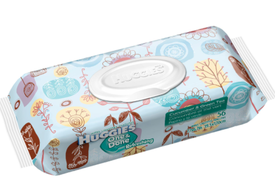 TOALLITAS HUGGIES 56 WIPES S&FF