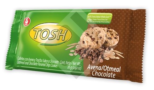 TOSH GALLETA AVENA CHOCOLATE  