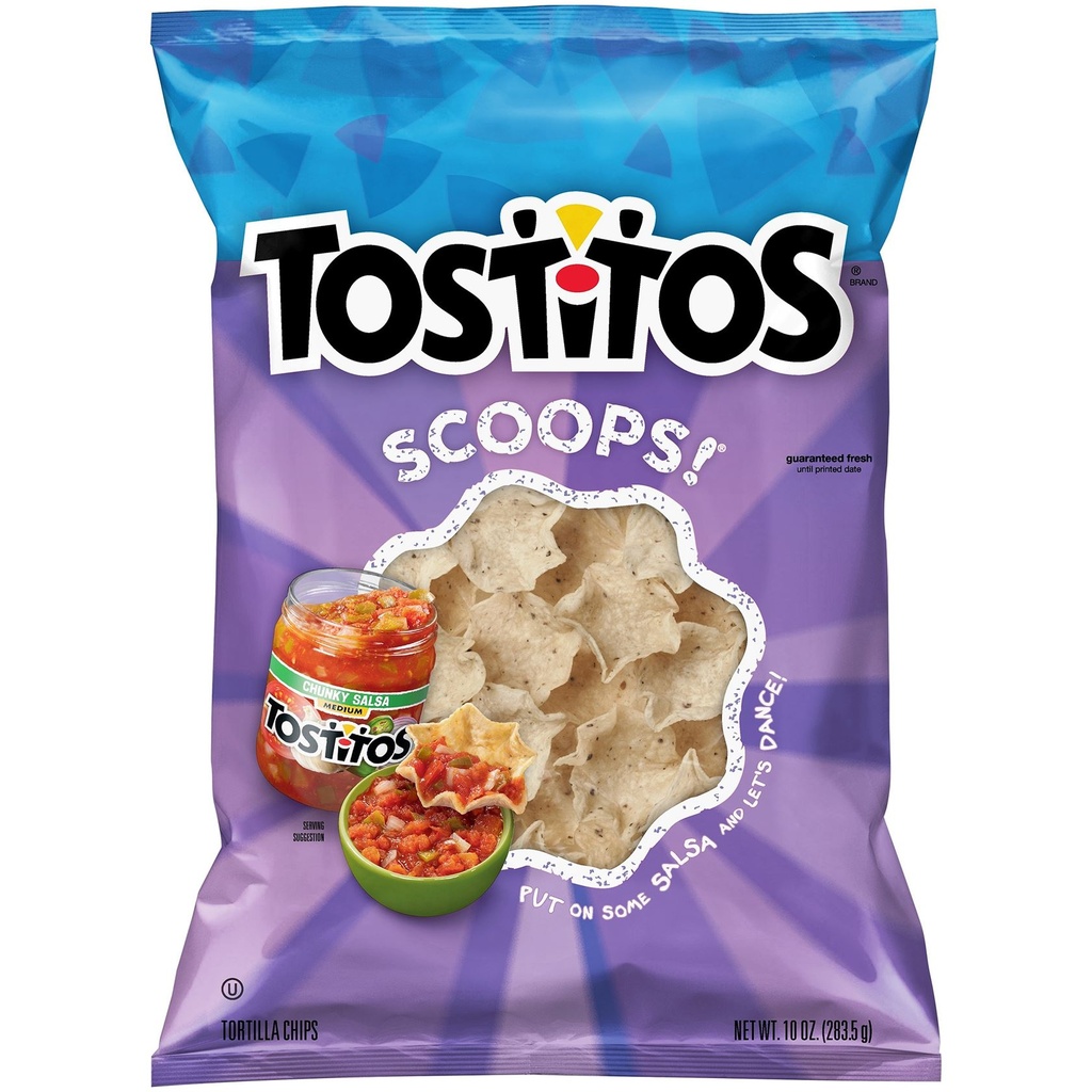 TOSTITOS SCOOPS!              