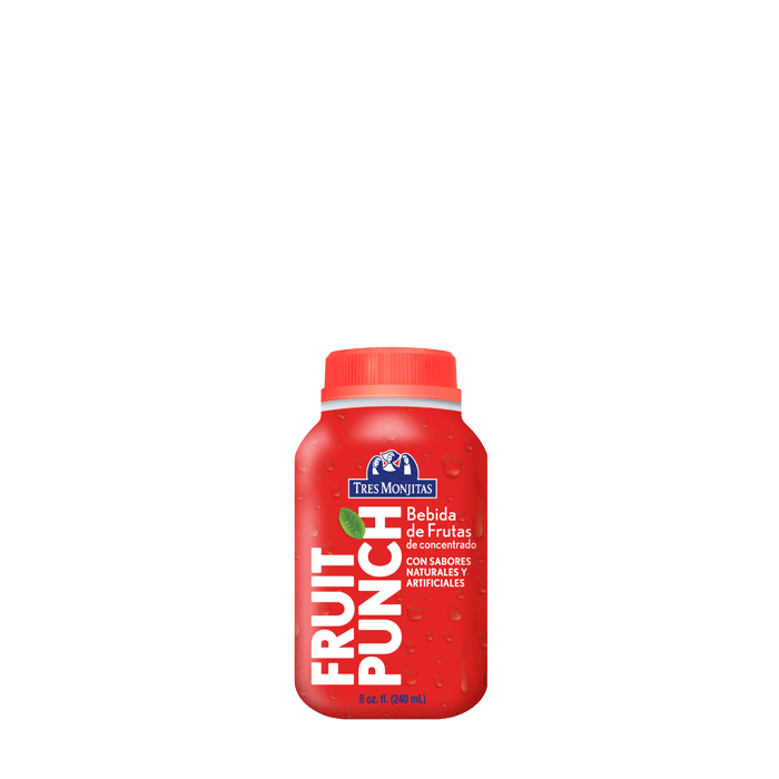 TRES MONJITAS F PUNCH 8oz     