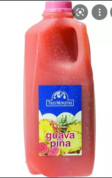 TRES MONJITAS GUAVA PIÑA 1/2 G