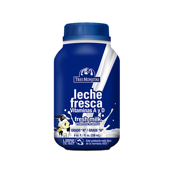 TRES MONJITAS LECHE 8oz       