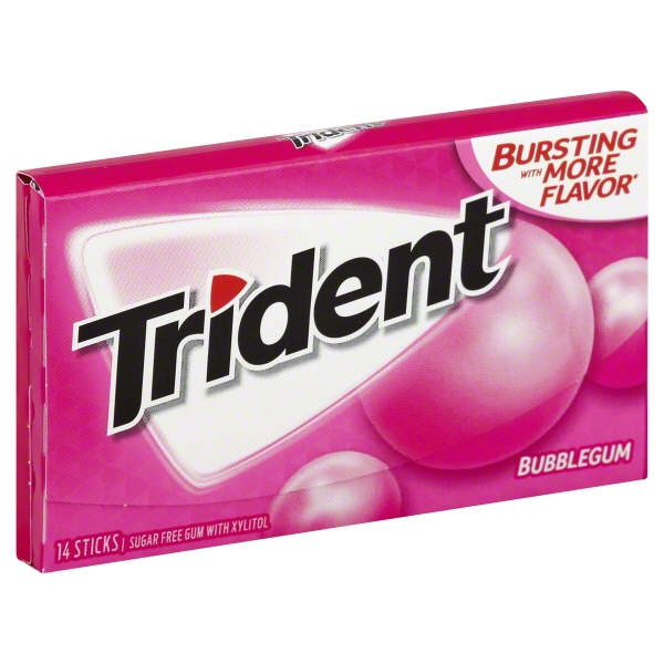 TRIDENT BUBBLEGUM             