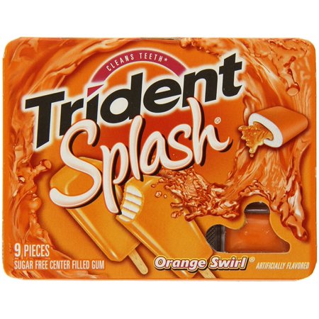TRIDENT ORANGE SWIRL          