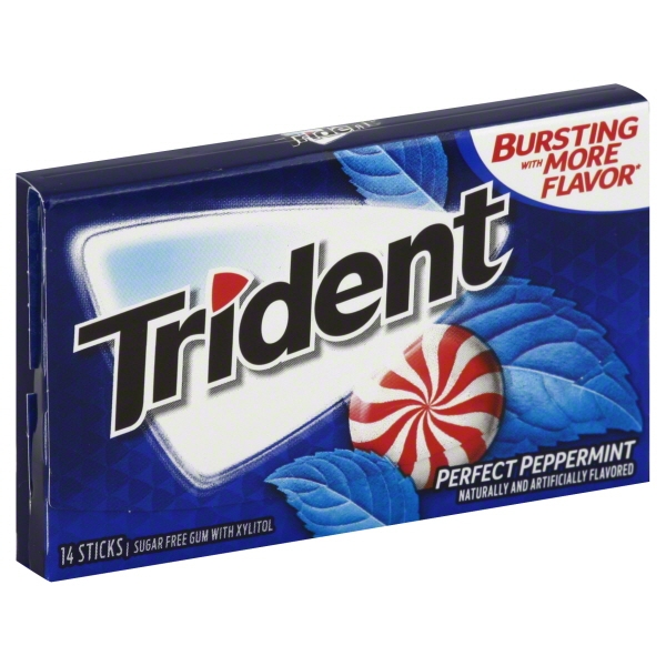 TRIDENT PERFECT PEPPERMINT    