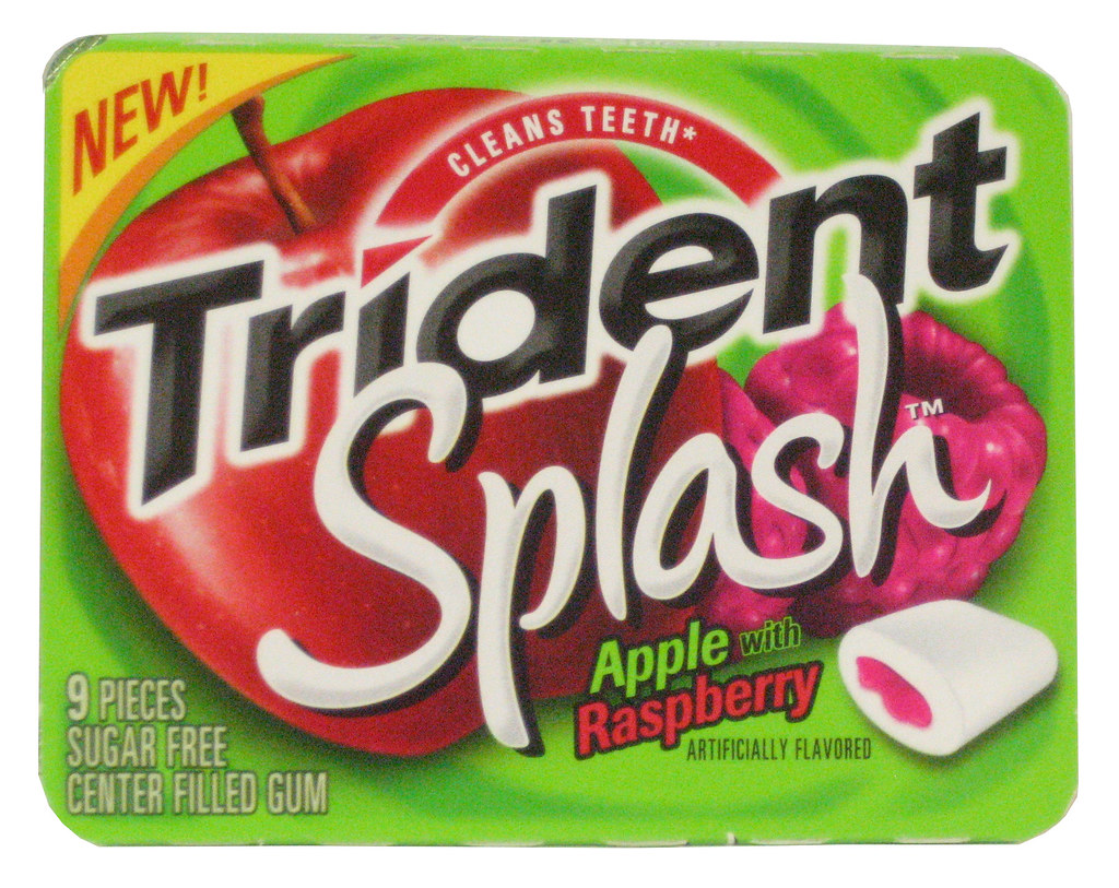 TRIDENT SPLASH APPLE/RASPBERRY