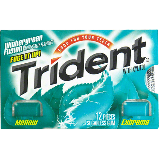 TRIDENT WINTERGREEN FUSION    
