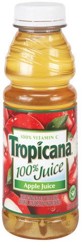 TROPICANA APPLE JUICE 15.2oz  