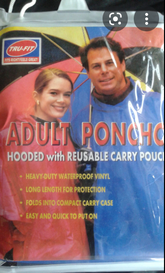 TRU-FIT PONCHO ADULTO         