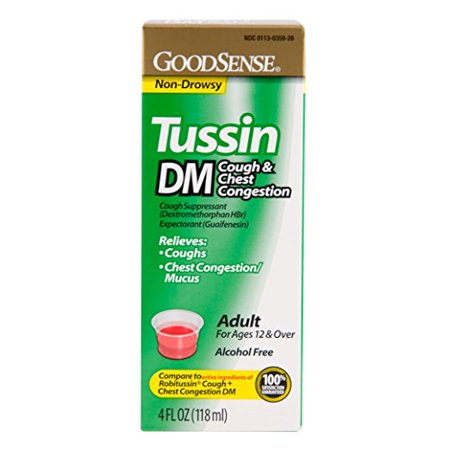 TUSSIN CONGESTION 4oz         