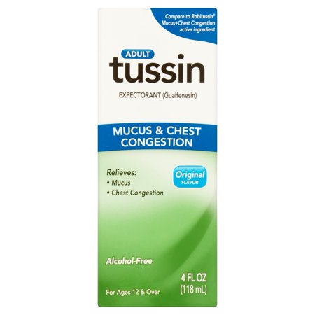 TUSSIN MUCUS + CHEST 4oz      