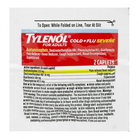 TYLENOL COLD FLU SEVERE       