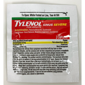 TYLENOL SINUS CONGESTION &PAIN